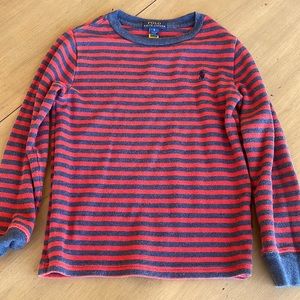 Ralph Lauren boys long sleeve shirt. Size 5